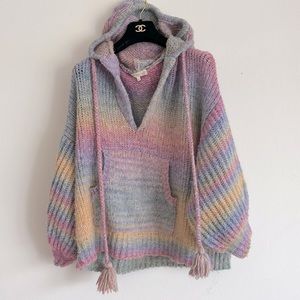 SOLD on IG @Marche.NewportBeach 🩷 LoveShackFancy | Remington Rainbow Sweater
